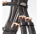 Ogłowie z nachrapnikiem szwedzkim Kavalkade Rose