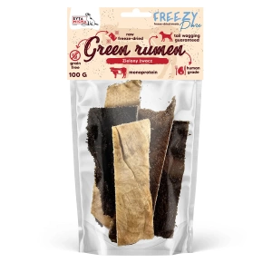 Liofilizowany zielony żwacz wołowy dla psa Syta Micha FREEZY Pure