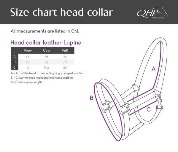 Kantar skórzany QHP Lupine