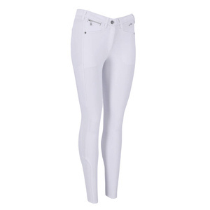 Bryczesy konkursowe z pełnym lejem silikonowym Schockemöhle Sports Electra II