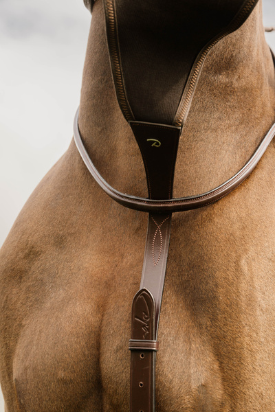 Wytok skórzany z elastycznym wytoczkiem Dy'on New English Collection NE07L