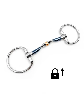 Wędzidło oliwkowe FAGER Mattias Sweet Iron - podwójnie łamane