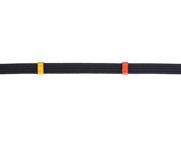 Wodze parciane z kolorowymi stoperami QHP