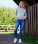 Bryczesy damskie z pełnym lejem silikonowym ELT Luna Jeans