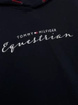 Bluza z kapturem TOMMY HILFIGER EQUESTRIAN Metallic Logo Graphic