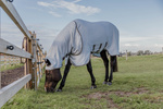 Derka siatkowa przeciw owadom z kapturem dla koni z egzemą Kentucky Horsewear Eczema Rug