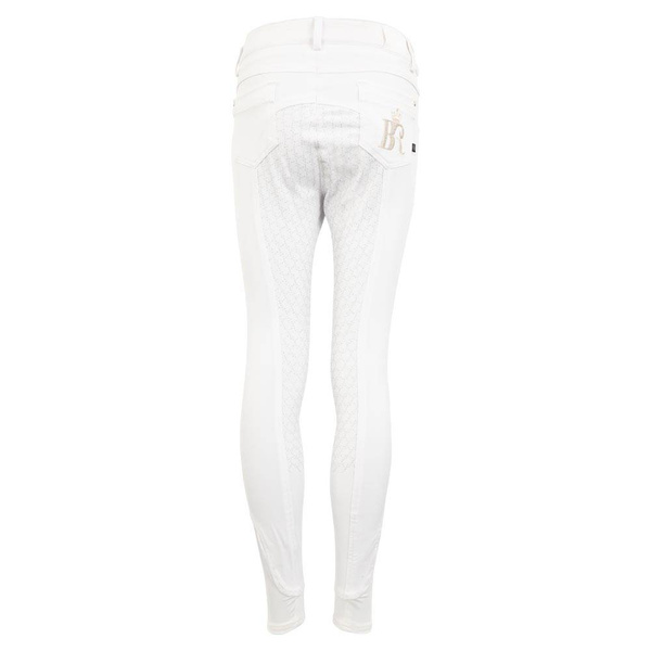 Bryczesy konkursowe z pełnym lejem silikonowym BR Edmonton