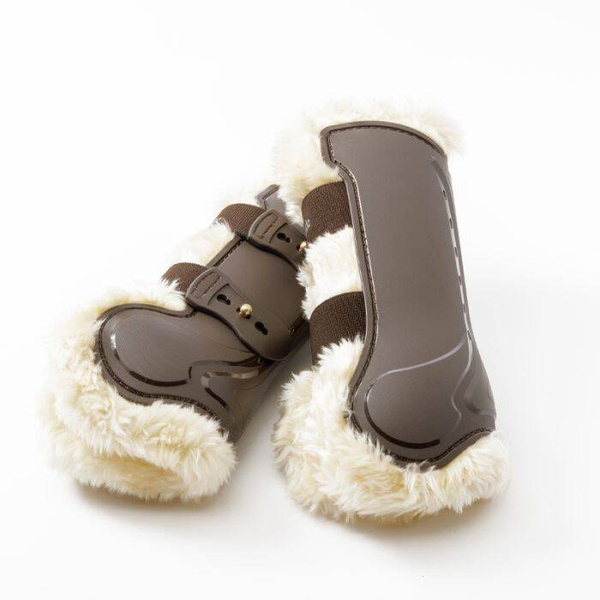 Ochraniacze przednie z futrem Kavalkade Compete 'n Wool