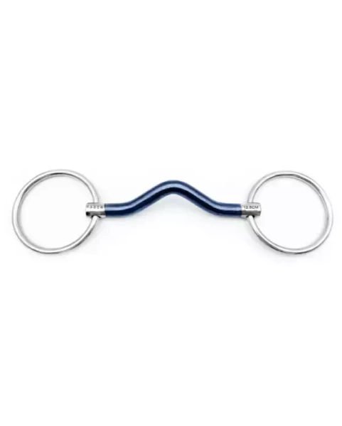 Wędzidło zwykłe FAGER Harald Sweet Iron - sztanga z portem językowym