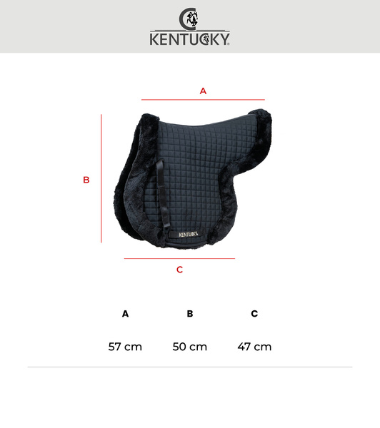 Czaprak wszechstronny Kentucky Horsewear Hunter Vegan Sheepskin