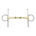 Wędzidło z wąsami Kavalkade KavalBits - podwójnie łamane