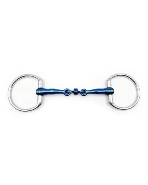 Wędzidło oliwkowe FAGER BiancaTitanium - podwójnie łamane