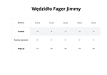 Wędzidło zwykłe FAGER Jimmy Basic Line - pojedynczo łamane