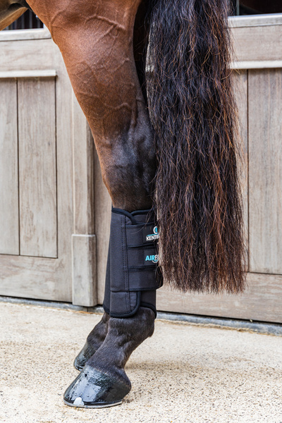 Ochraniacze crossowe Kentucky Horsewear Eventing Boots 3D Air Flow Skin Friendly - tylne