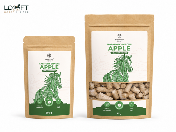 Smakołyki dla koni o smaku jabłkowym Harmony Horse Harmony Snacks Apple