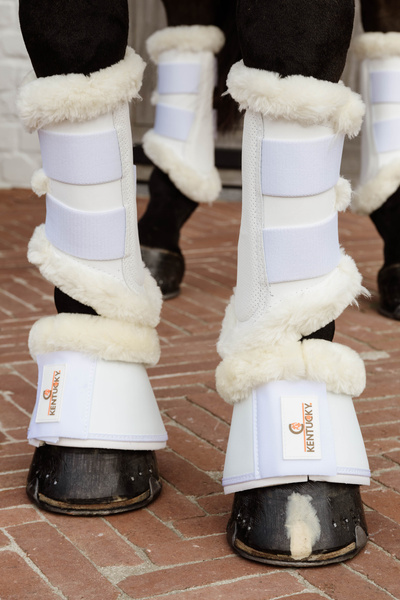 Ochraniacze z futrem Kentucky Horsewear Turnout Boots Air