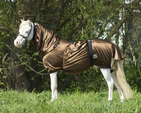 Derka przeciw owadom z kapturem QHP Eczema