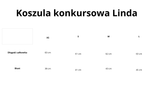 Koszula konkursowa z krótkim rękawem JD ATTACK Linda