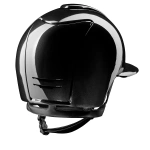 Kask jeździecki z szerokim daszkiem KEP Italia Cromo 2.0 Black Shine