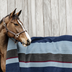 Derka polarowa Kentucky Horsewear Heavy Fleece Rug Square Stripes