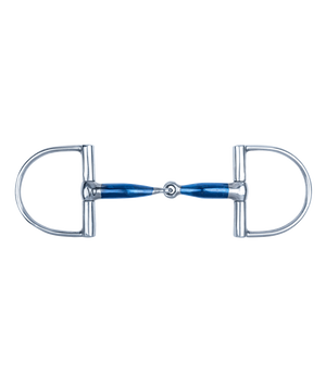 Wędzidło D-ring Waldhausen Sweet Iron - pojedynczo łamane