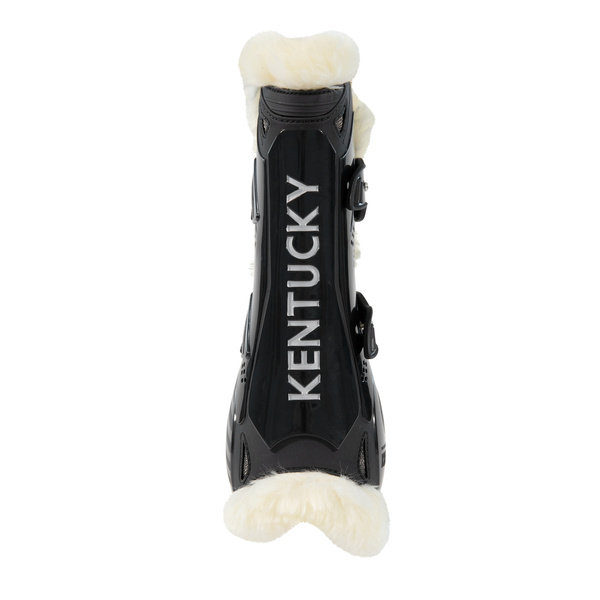 Ochraniacze przednie z futrem Kentucky Horsewear Bamboo Elastic
