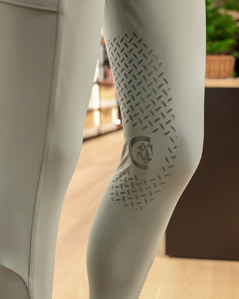 Damskie legginsy jeździeckie z kolanowym lejem silikonowym Kentucky Ridingwear Riding Legging Classic