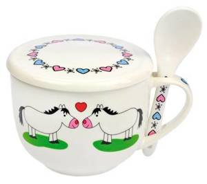 Miska do zupy z konikami HR