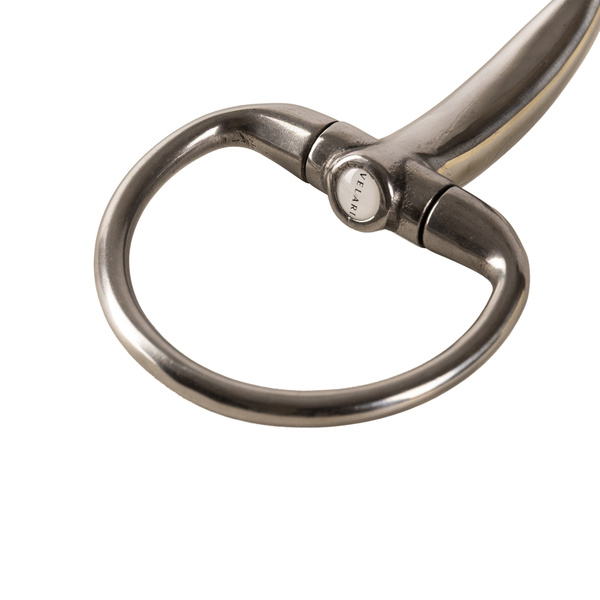 Wędzidło oliwkowe Velari Stainless Steel - pojedynczo łamane