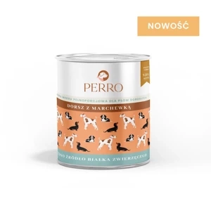 Karma mokra Perro - Dorsz z marchewką