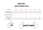 Baucher FAGER Julia Sweet Iron - podwójnie łamany