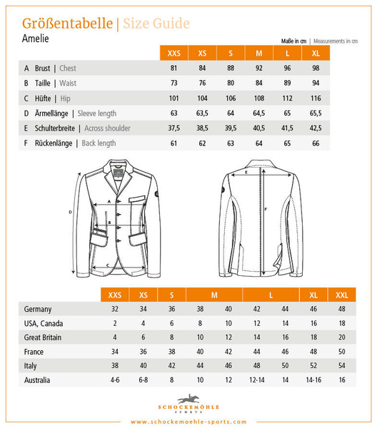 Frak damski Schockemöhle Sports Amelie