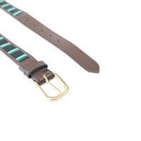 Brązowy/ czarno-zielony