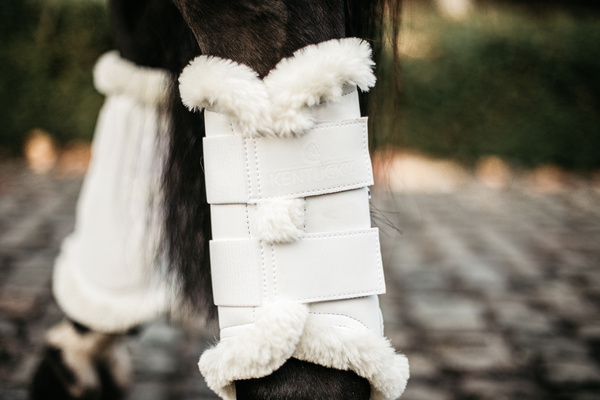 Ochraniacze z futrem Kentucky Horsewear Turnout Boots Air