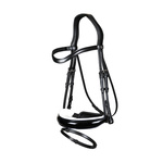 Ogłowie z nachrapnikiem szwedzkim Dy'on New English Collection NEDCAO