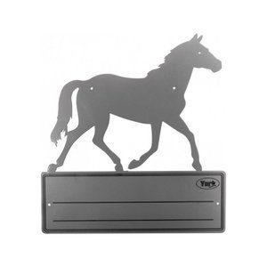 Tabliczka na boks z koniem York