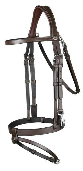 Ogłowie z nachrapnikiem kombinowanym Dy'on Working Collection WOJOGJ