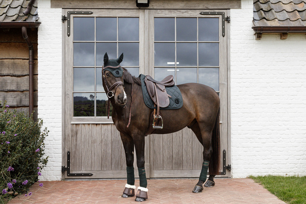 Nauszniki klasyczne Kentucky Horsewear 3D Logo