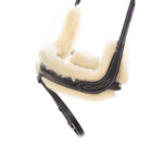 Ogłowie anatomiczne Kavalkade Ivy Lammfell