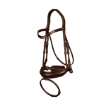 Ogłowie z nachrapnikiem szwedzkim Dy'on Dressage Collection NEDCAM