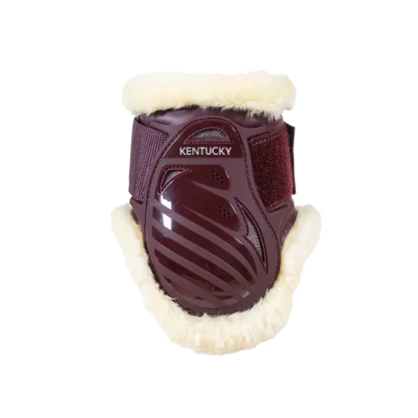 Ochraniacze tylne z futrem Kentucky Horsewear Young Horse TPU
