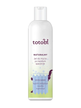 Naturalny żel do mycia psa po spacerze Totobi