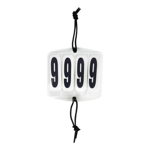 Numerki startowe prostokątne 4-cyfrowe York