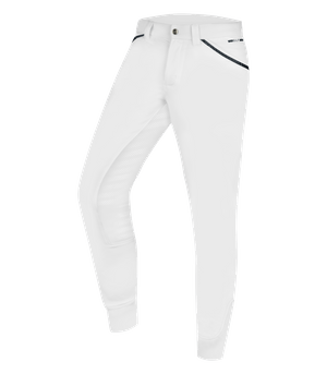 Bryczesy męskie konkursowe z pełnym lejem silikonowym ELT Marc