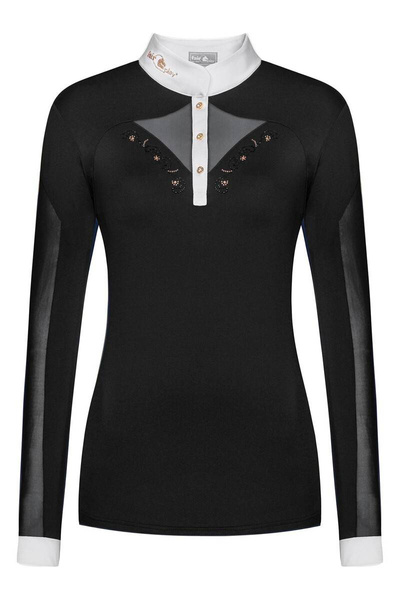 Koszula konkursowa z długim rękawem Fair Play Cathrine Rosegold