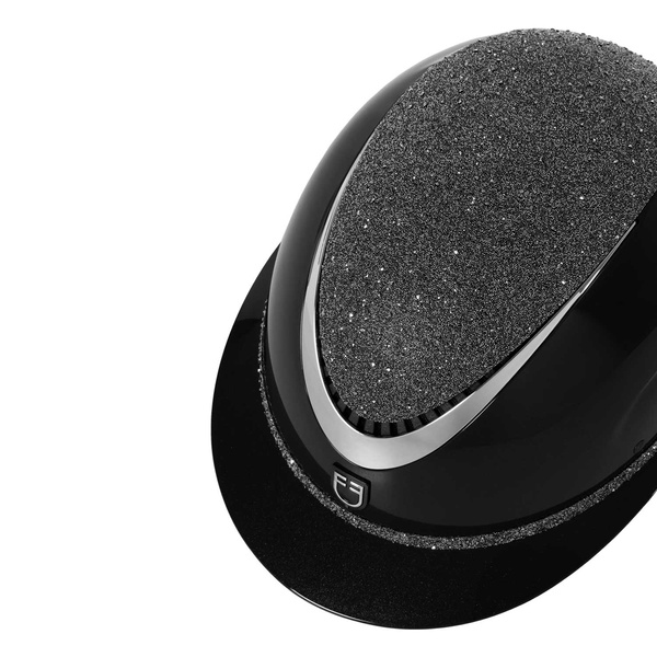 Kask z szerokim daszkiem Equestro Luxury