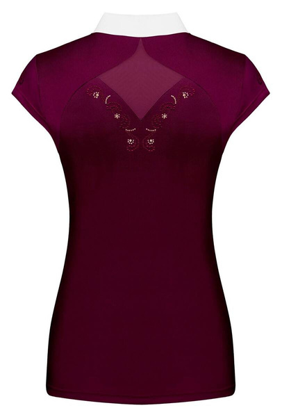 Koszulka konkursowa z krótkim rękawem Fair Play Cathrine Rosegold SL