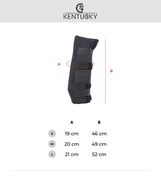 Ochraniacze stajenno-transportowe na tylne nogi Kentucky Horsewear Stable Boots PROtect Long Hind