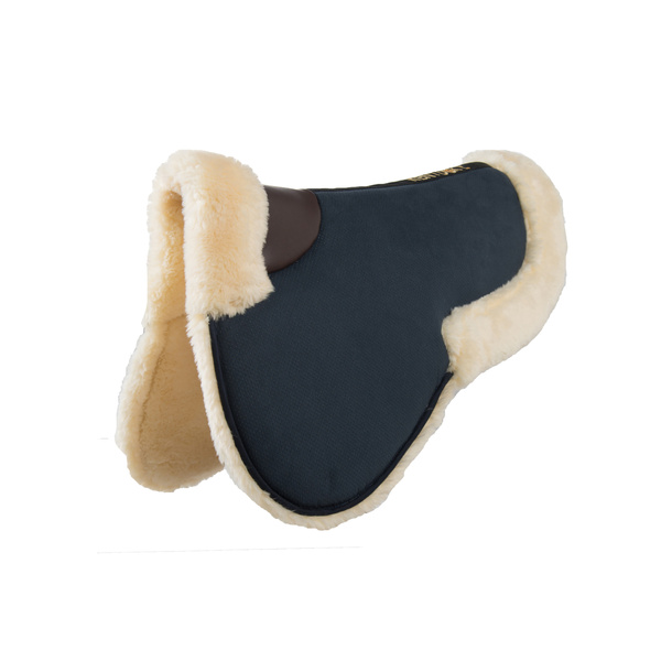 Podkładka pod siodło z futrem syntetycznym Kentucky Horsewear Sheepskin Half Pad Absorb