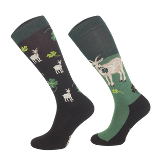 Podkolanówki jeździeckie Comodo Funny Design - Koza